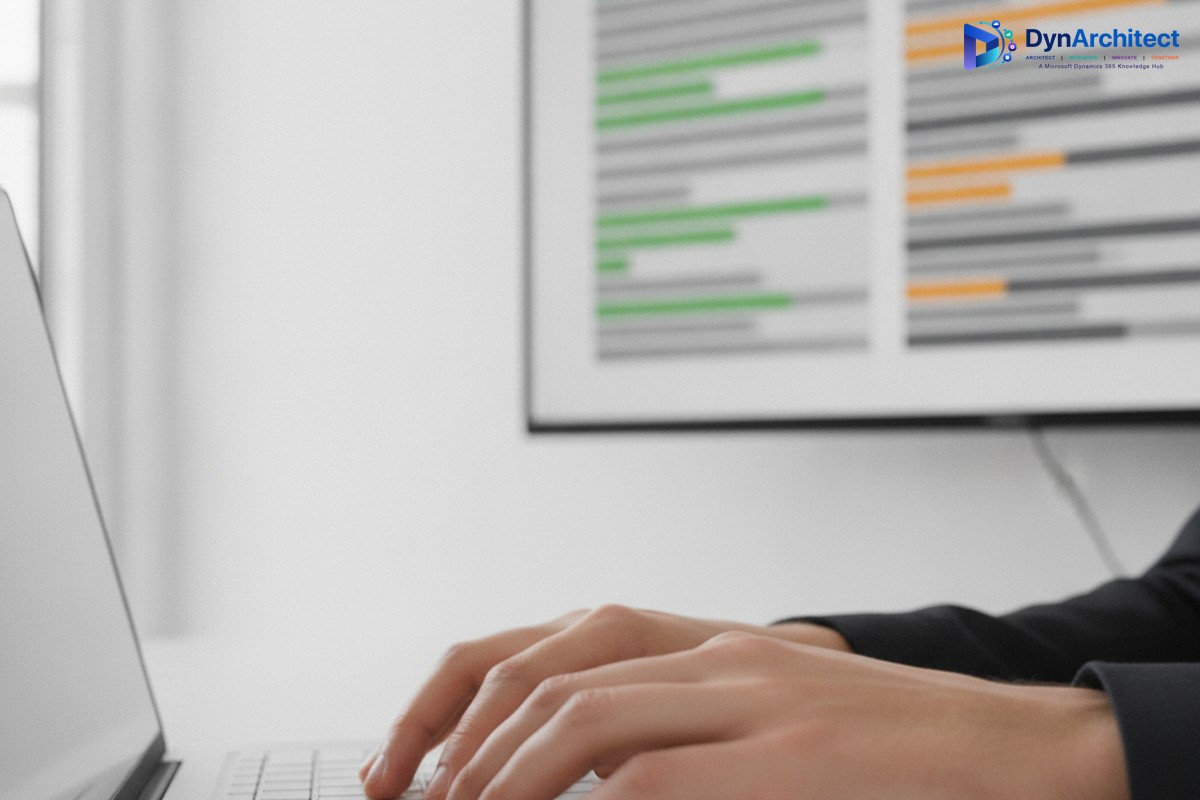 Technology professional reviewing side-by-side data validation comparison on screen
