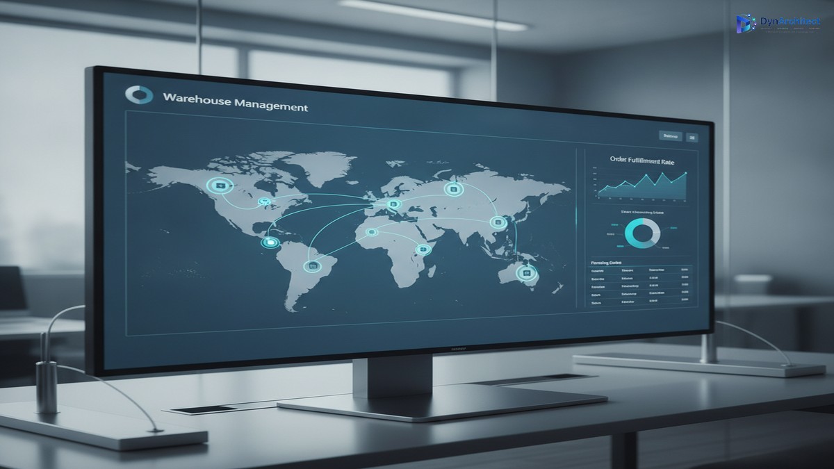 Distributed Order Management dashboard showing fulfillment network optimization