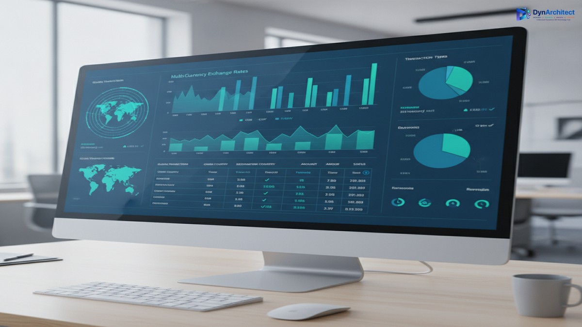 Business Central multi-currency operations interface