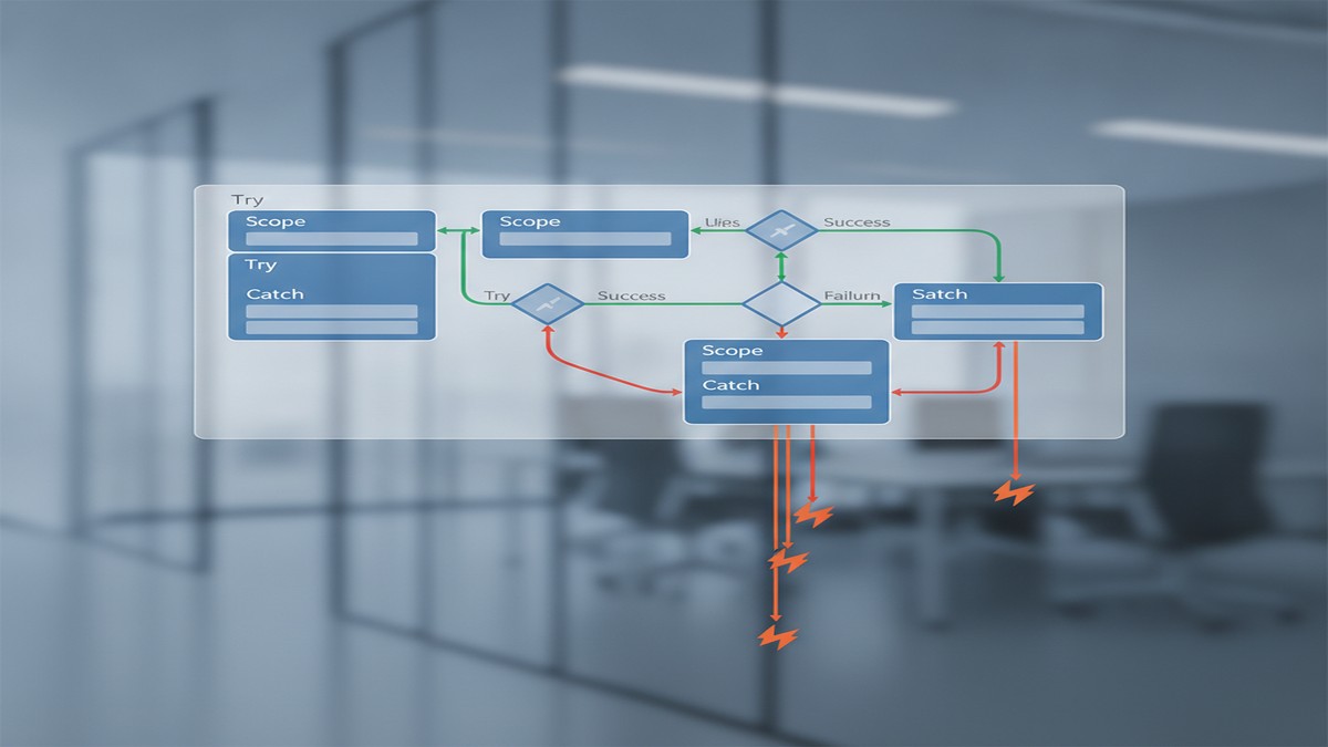 Power Automate Error Handling Architecture Diagram